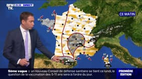 Une nouvelle perturbation pluvieuse arrive par l'Ouest ce lundi