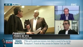 "Stéphan Turk regrette la mort de ce jeune homme (...) Dès qu'il a été mis en garde à vue, Stéphan Turk a reçu des menaces de mort "