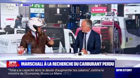 Après plusieurs essais, Alain Marschall a réussi à trouver du carburant