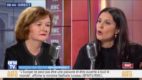 Nathalie Loiseau face à Apolline de Malherbe en direct