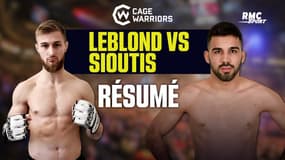 Résumé - Cage Warriors : Nicolas Leblond domine Gerasimos Sioutis sur décision unanime