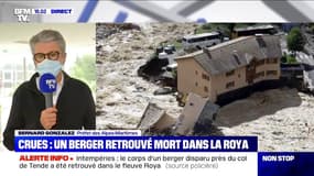 Préfet des Alpes-Maritimes: on ignore si le corps du berger est "une victime supplémentaire" à ajouter aux 18 personnes recherchées