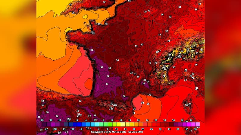 La chaleur revient en fin de semaine. Vendredi, les températures pourraient monter jusqu'à 39 degrés par endroits, dans le Sud.