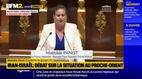 Iran-Israël: une "guerre sans limite qui ne mène à rien", selon Mathilde Panot (LFI)