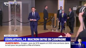 À 8 jours du premier tour des élections législatives, Emmanuel Macron entre en campagne