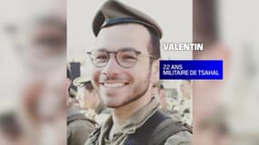Valentin Ghnassia, soldat franco israélien tué par le Hamas en octobre 2023 