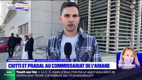 Nice: le député Philippe Pradal au commissariat de l'Ariane