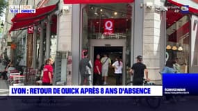 Lyon : retour de Quick après 8 ans d'absence