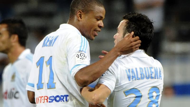 Loïc Rémy et Mathieu Valbuena