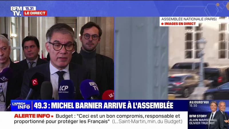 Menace de censure de Michel Barnier: 