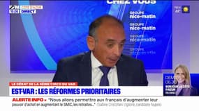 Var: pour Eric Zemmour la politique de la ville se fait au détriment de "villages abandonnés"