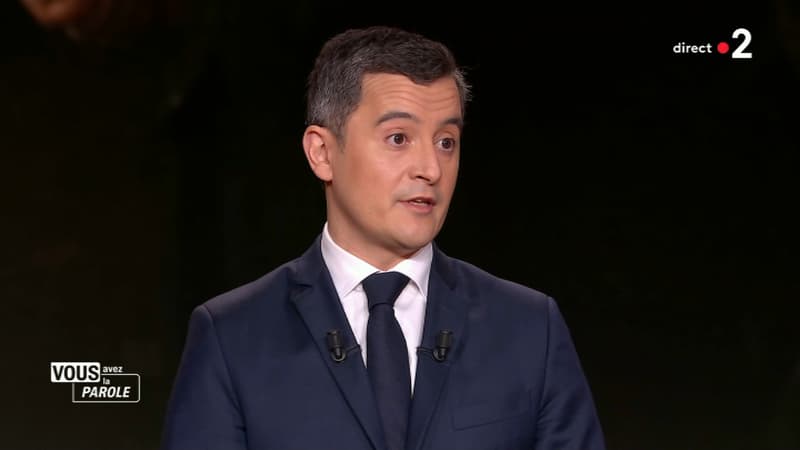 Gérald Darmanin, le 11 février 2021 sur le plateau de France 2.