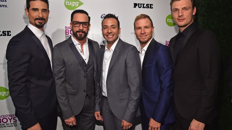 Les Backstreet Boys le 29 janvier 2015