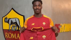 Brian Silva avec l'AS Rome