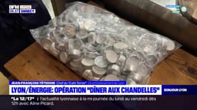 Lyon: une opération "dîner aux chandelles" pour dénoncer la flambée des prix de l'électricité