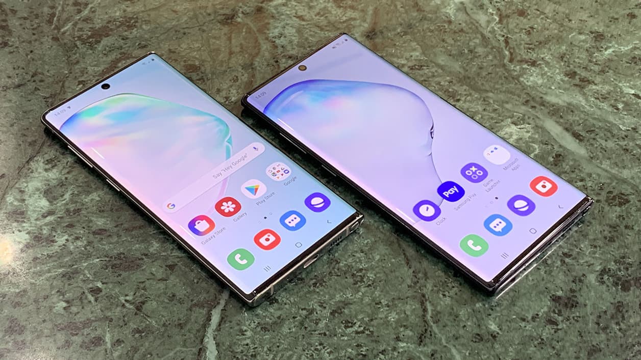 Les Samsung Galaxy Note 10 et Galaxy Note 10+ Les Samsung Galaxy Note 10 et Galaxy Note 10+