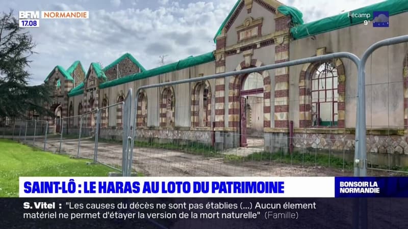 Saint-Lô: le haras, frappé par un incendie en 2019, au loto du patrimoine