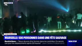 Marseille: une fête sauvage de 500 personnes évacuée par la police