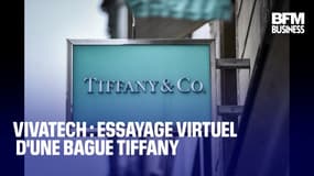  Vivatech : essayage virtuel d'une bague Tiffany 