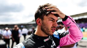 Pierre Gasly, lors du Grand Prix de Silverstone, le dimanche 9 juillet 2023.