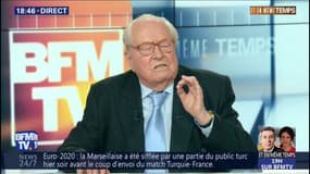Jean-Marie Le Pen ne voit pas ce que ses propos condamnés par la justice "avaient de critiquables"