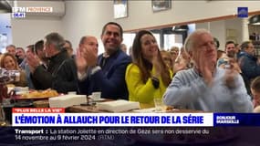 Plus belle la vie: l'émotion à Allauch pour le retour de la série