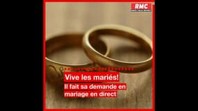 Il fait se demande en mariage en direct sur RMC