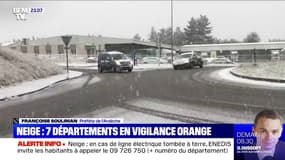 Neige: selon la préfète de l'Ardèche, il y a "43 habitants hébergés dans des foyers et cinq naufragés de la route"