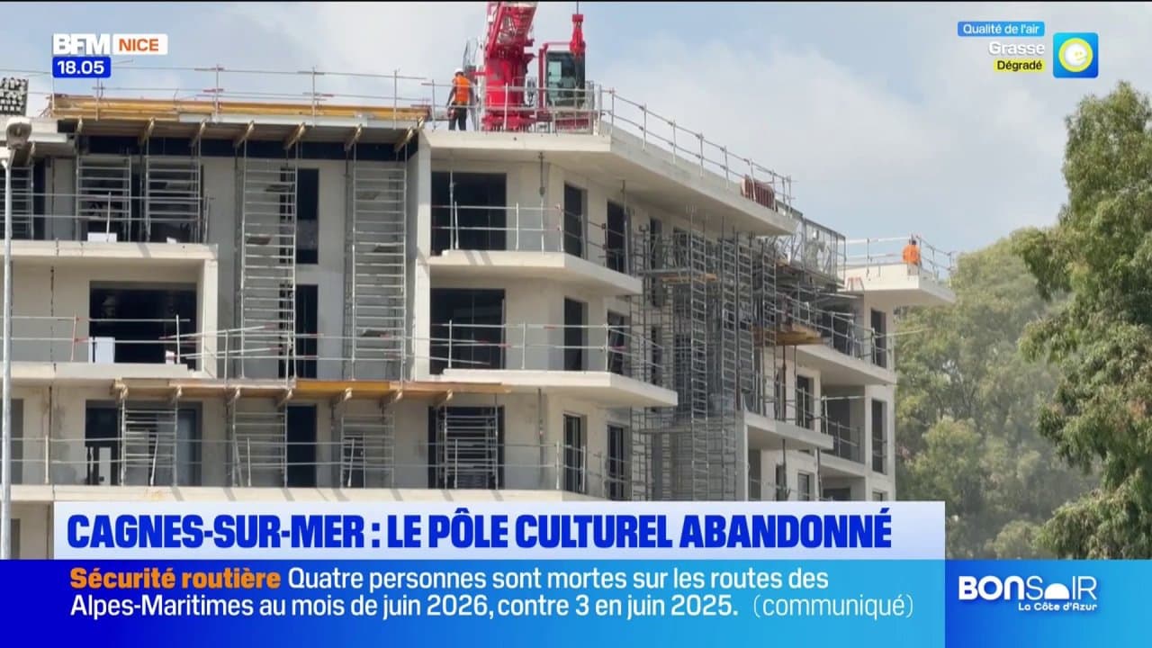 Cagnes-sur-Mer : le pôle culturel abandonné
