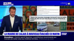 Calais: l'hôtel de ville évacué plusieurs heures en raison d'une nouvelle alerte à la bombe
