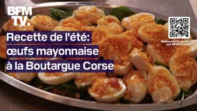     Recette d'été avec un chef : Oeufs mayonnaise à la poutargue corse