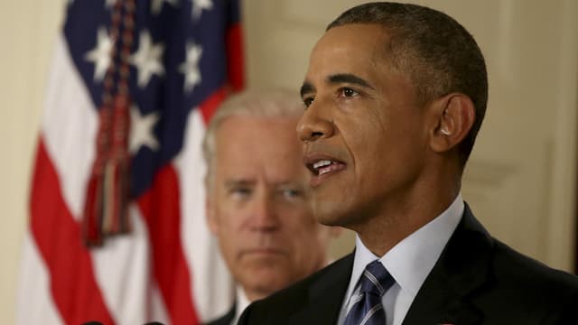 Le président Barack Obama s'exprime à la Maison blanche à propos de l'accord sur le nucléaire iranien.