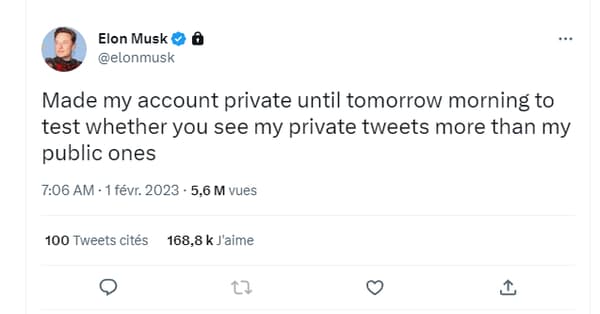 Elon Musk teste son propre réseau social