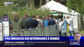 L'usine PSA de Rennes embauche 500 intérimaire