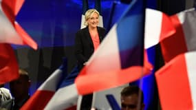 Marine Le Pen le 7 mai 2017.