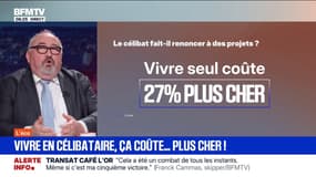 ÉDITO - La vie de célibataire coûte 27% plus cher selon l'Insee