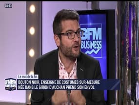 Le mot de la fin: L'enseigne de costumes sur-mesure, Bouton Noir, prend son envol - 02/12