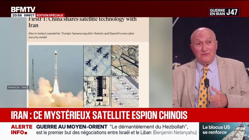 Guerre au Moyen-Orient: un mystérieux satellite espion chinois au service de l’Iran ?