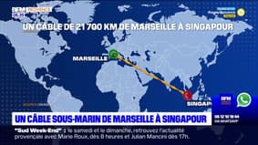 Marseille: un câble sous-marin reliant la ville à Singapour