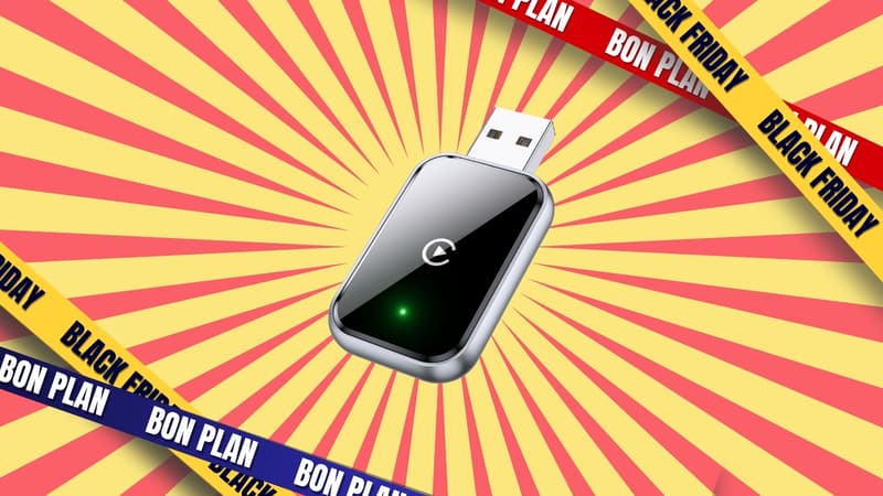 Plus de 700 internautes le notent 5/5 : cet adaptateur CarPlay passe sous les 40 euros