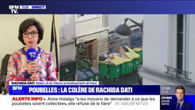 Rachida Dati sur les déchets à Paris: "Je souhaite que l'État prenne ses responsabilités en raison de l'irresponsabilité d'Anne Hidalgo"