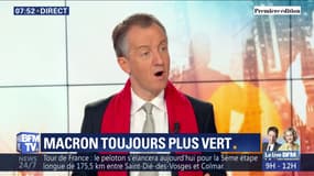 L’édito de Christophe Barbier: Macron toujours plus vert