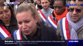 Retraites: pour Mathilde Panot (LFI) "voter pour cette motion de censure, c'est le seul moyen qu'ont les députés pour dire leur refus"