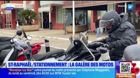 Saint-Raphaël: pour les motards, la galère du stationnement en ville
