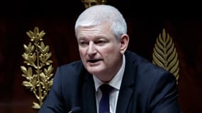 Le député Modem Olivier Falorni à l'Assemblée nationale le 27 mai 2024.