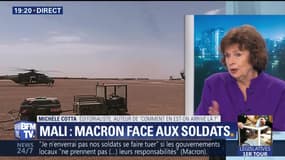 Mali: Emmanuel Macron face aux soldats français