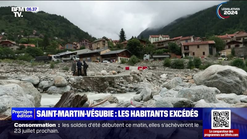 Saint-Martin-Vésubie: les habitants déplorent un manque d'aménagement durable