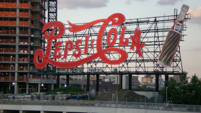 Le panneau de PepsiCo en  2011