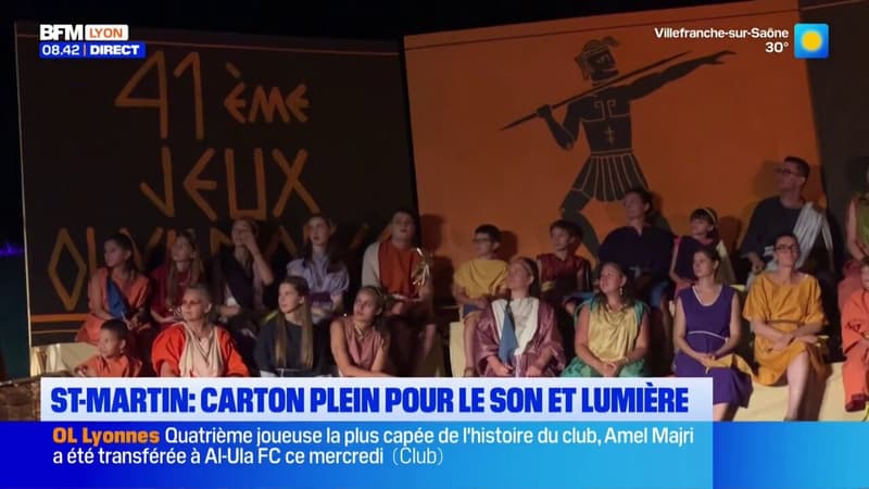 Saint-Martin-en-Haut : carton plein pour le spectacle Son et Lumière thumbnail