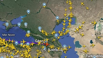 Le 28 février le vol Air France Paris Seoul AF128 a dû faire un détour au sud pour éviter la fermeture de l'espace aérien russe